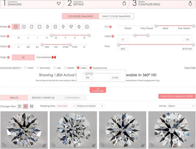 How to Pick a Round Diamond - Prosumer Diamonds
