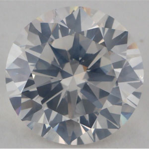 image of a cloudy SI2 clarity diamond