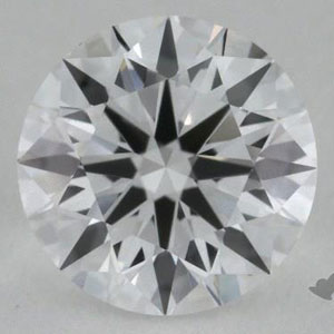image of a diamond with no clarity issues